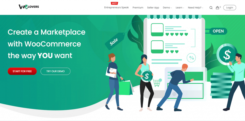 WCFM Marketplace WordPress plugin