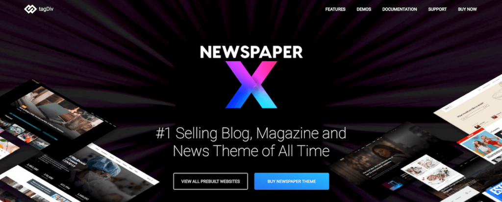 Newspaper theme & WordPress website builder