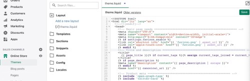 How To Fix Shopify Missing Template Layout Theme Liquid Yaycommerce