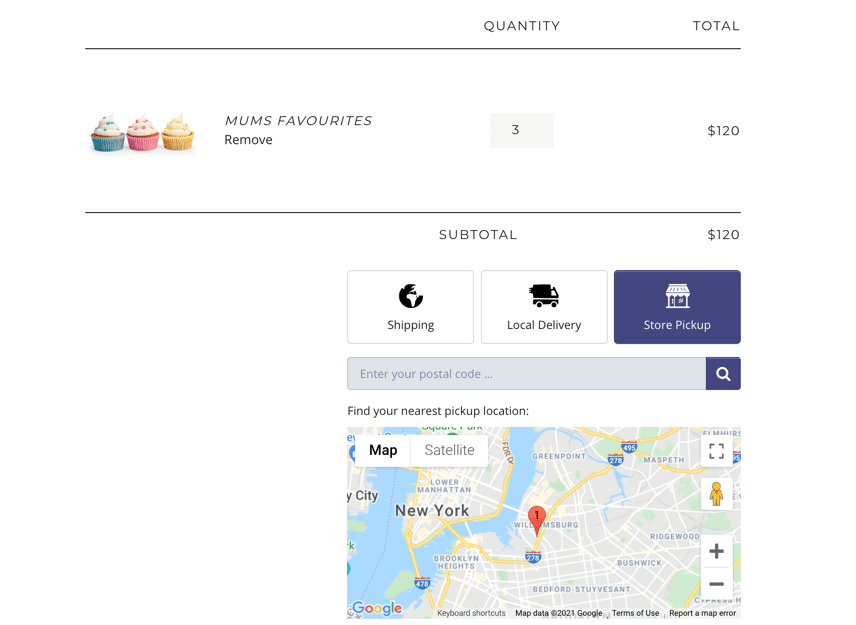 Local delivery and store pickup for Shopify