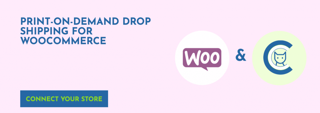 CustomCat for WooCommerce print on demand products