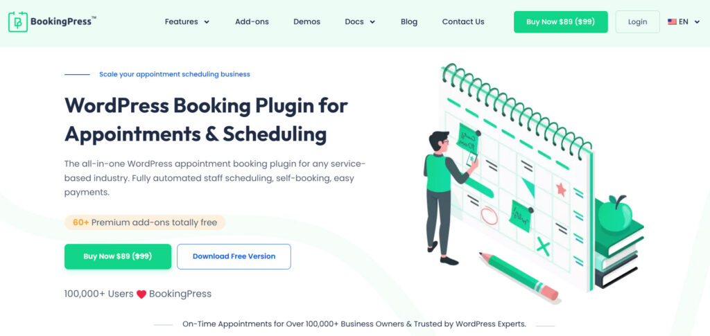 BookingPress plugin