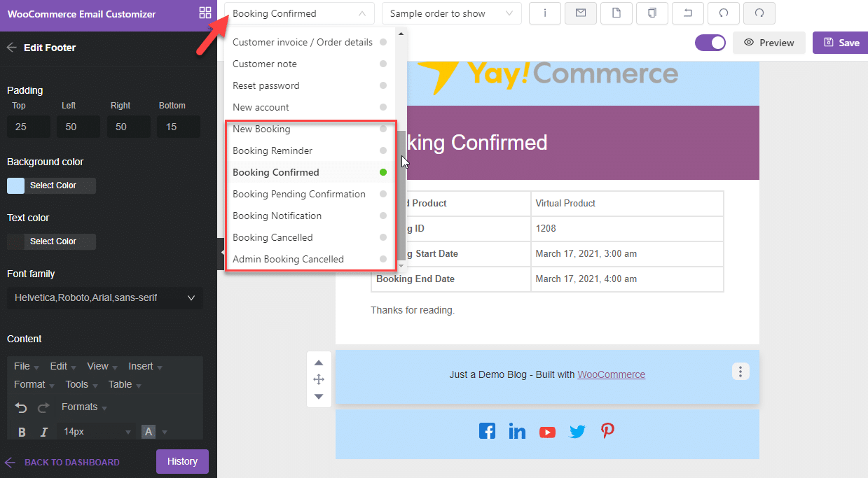 How to Customize WooCommerce Booking Email Templates
