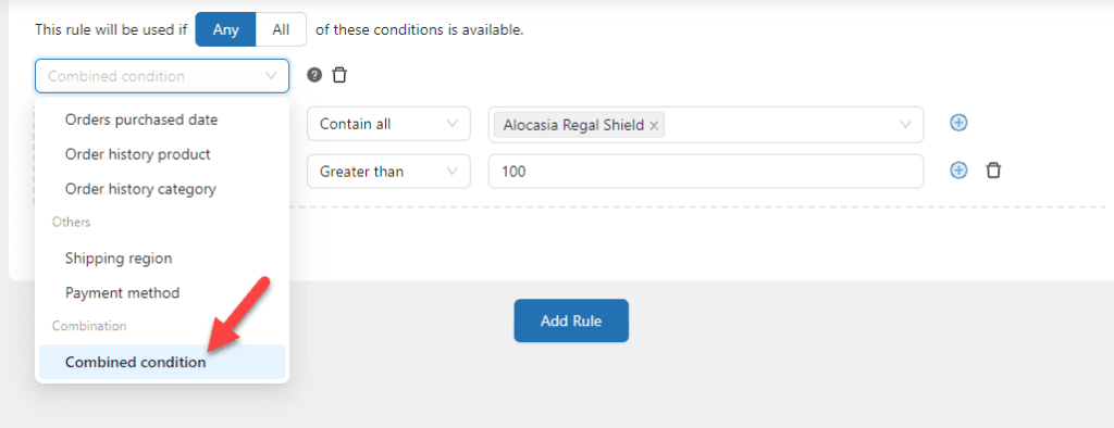 combined conditions