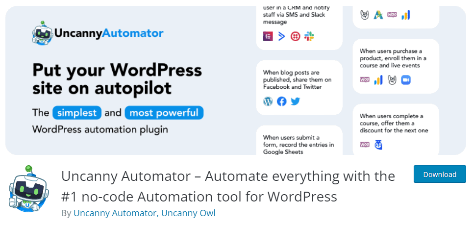 Uncanny automator - WooCommerce AI