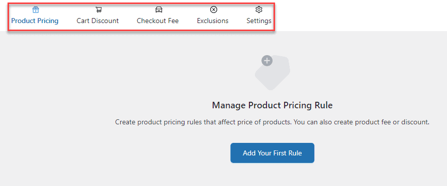 yaypricing settings