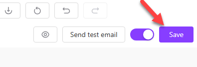 save email template