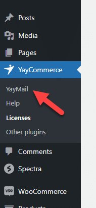 yaymail settings