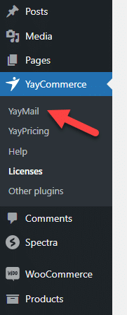 yaymail settings