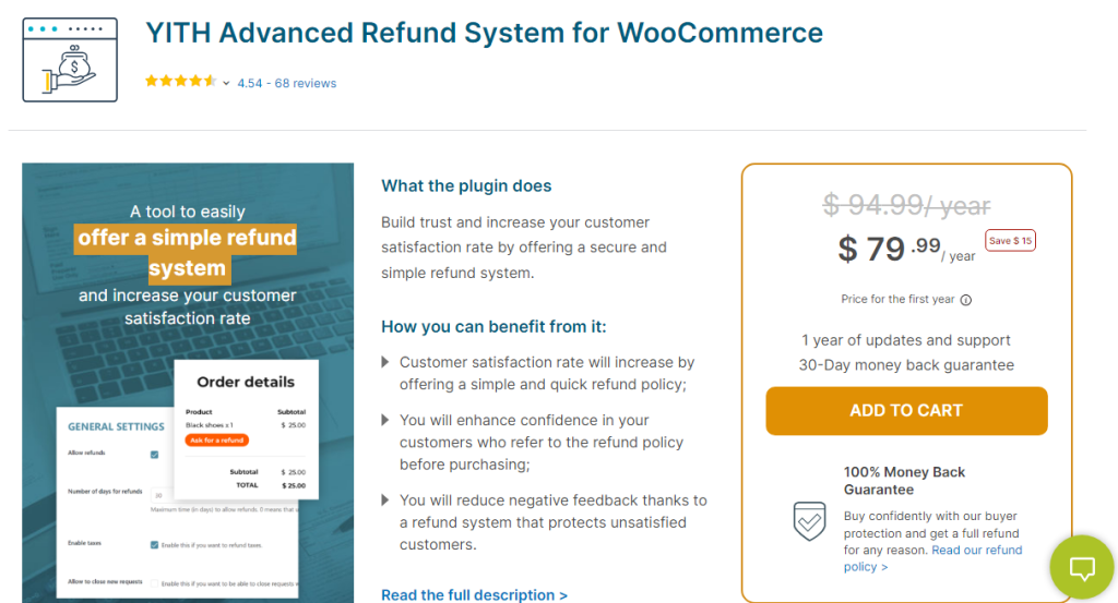 YITH Advanced Refund System for WooCommerce