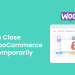 5 Ways to Close Your WooCommerce Store Temporarily