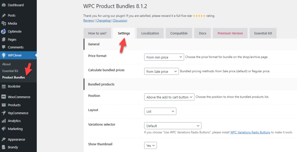 product bundle - create product bundles