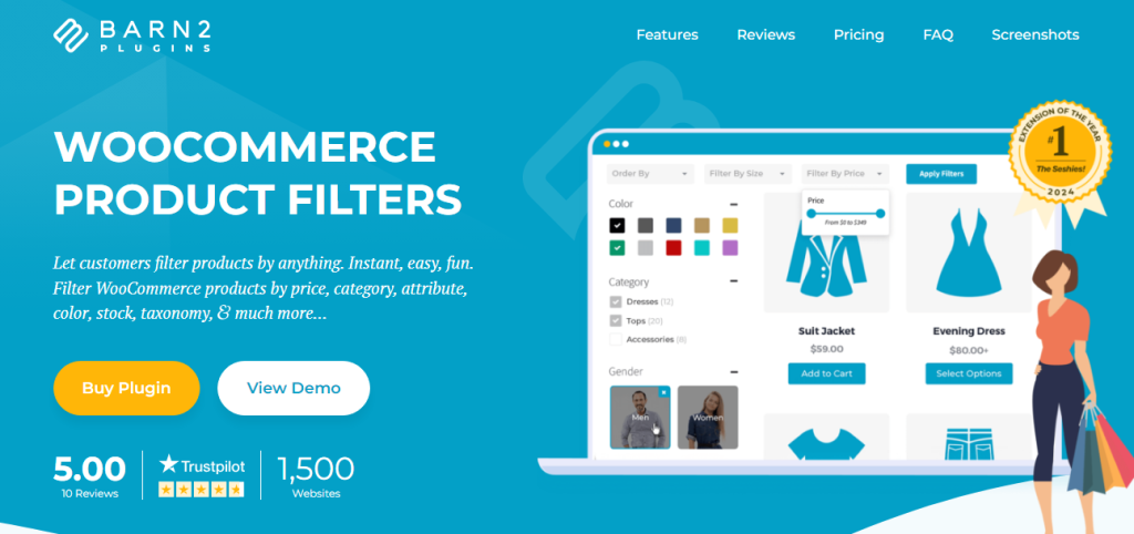 woocommerce product filters - customizing WooCommerce sidebar filters