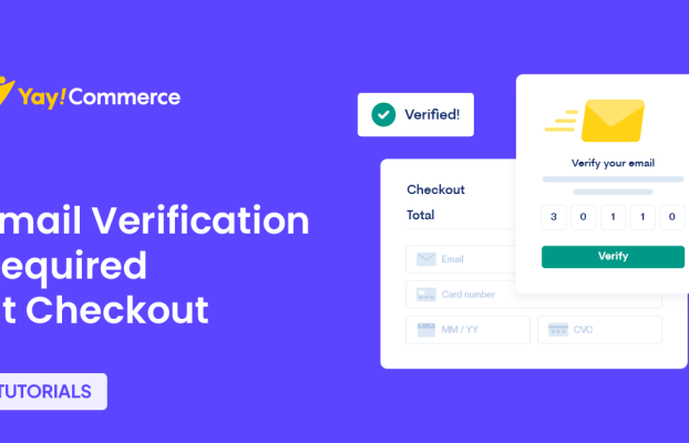 How to Set Up Email Verification Required at Checkout