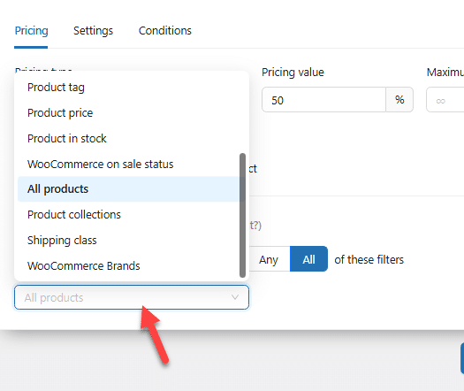 change products