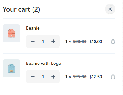 discount rule applied