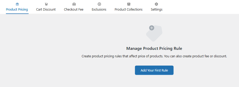 yaypricing settings -  - discounts woocommerce