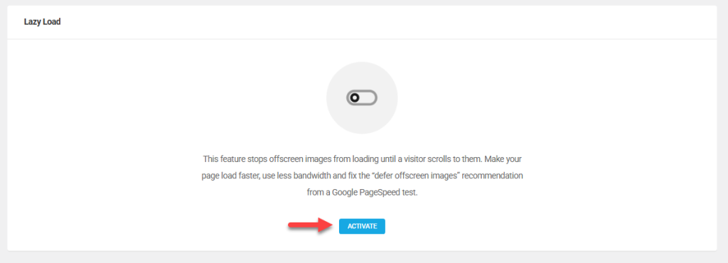 enable lazy loading - Largest Contentful Paint