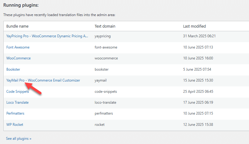 yaymail pro loco translate
