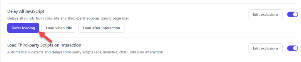 defer javascript