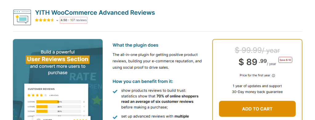 YITH WooCommerce Advanced Reviews