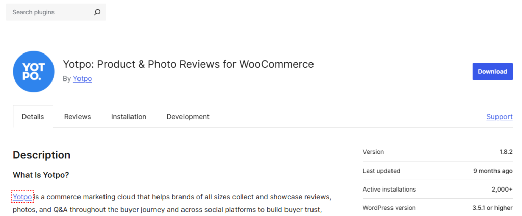 Yotpo: Product & Photo Reviews for WooCommerce