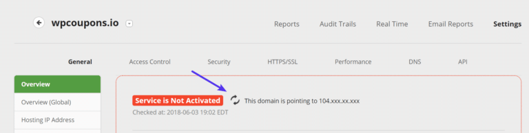 sucuri inactive - implement web application firewall