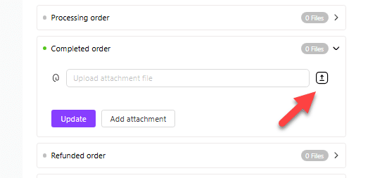 upload attachment