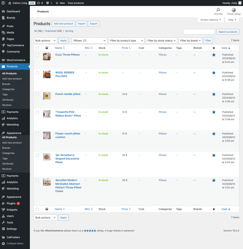 mark WooCommerce category as featured