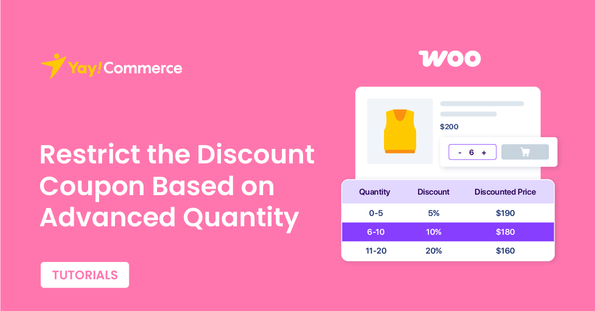 How to Set Up Restricted WooCommerce Discount Coupons Based on Advanced Quantity