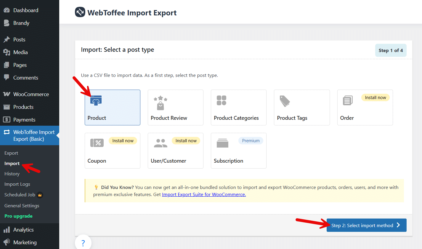 How to Import and Export WooCommerce Products Properly