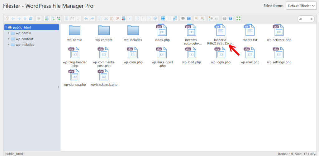 loader verification file uploaded