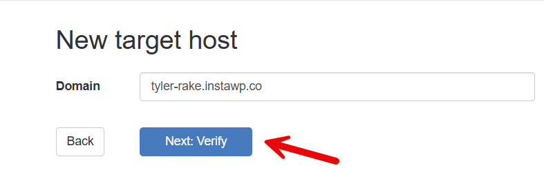 verify the host