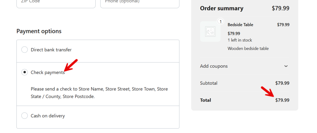 check payments extra fee - add custom fees to WooCommerce payment gateways