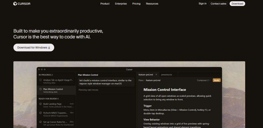 Cursor AI - best AI coding tools and plugins