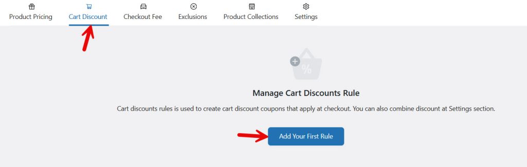 cart discount