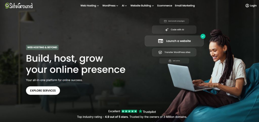 SiteGround - cheap wordpress hosting providers
