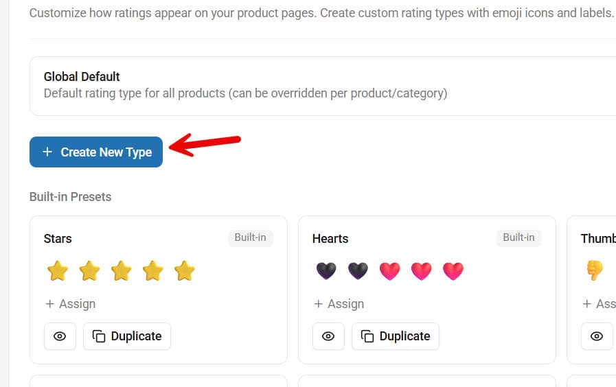create new type