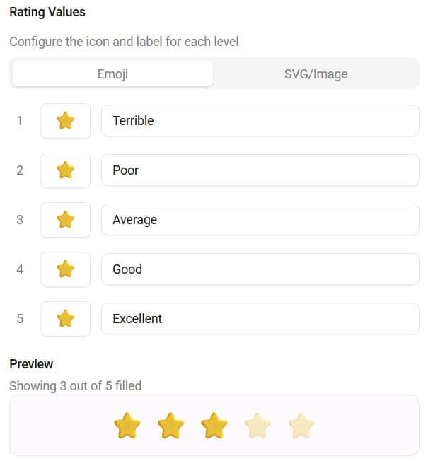 emoji type