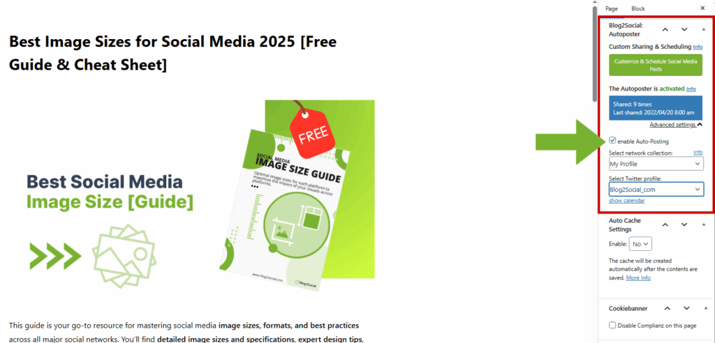 Blog2Social: Best freemium auto-poster with a real editorial calendar