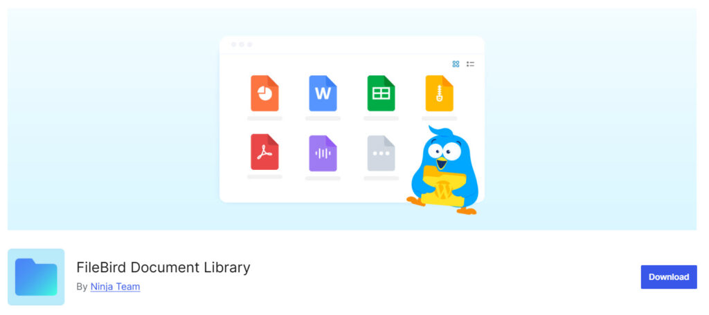 FileBird Document Library - WordPress File Sharing Plugins