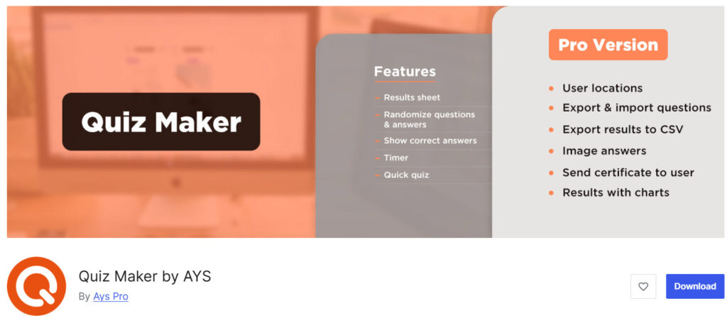Quiz Maker by AYS