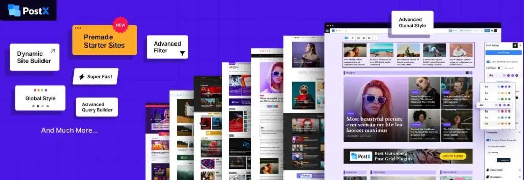 PostX gutenberg post grid plugin