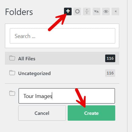 create new folder