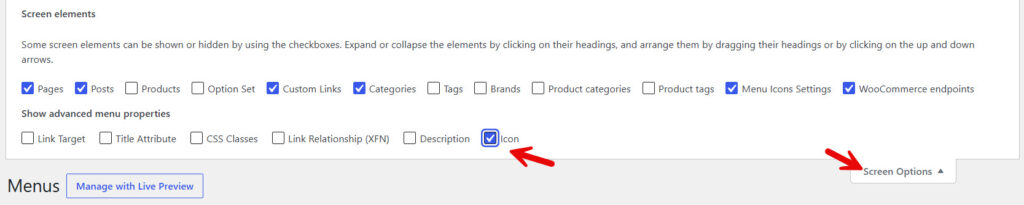 enable icon