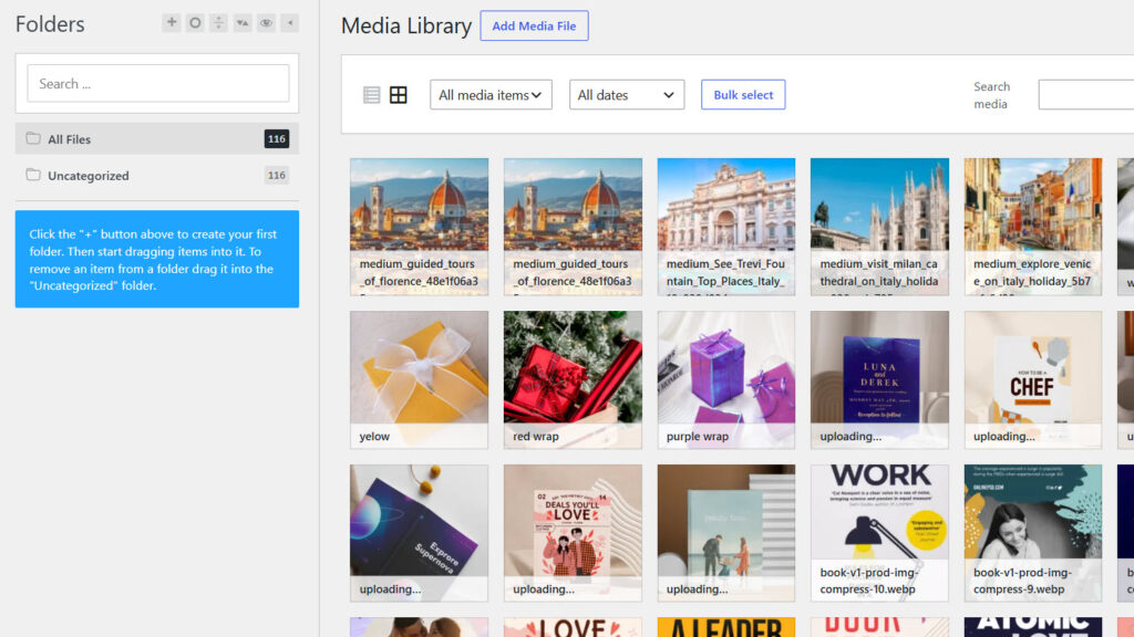media library