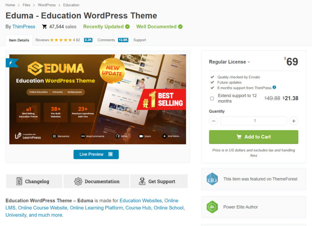 Eduma - WordPress education themes